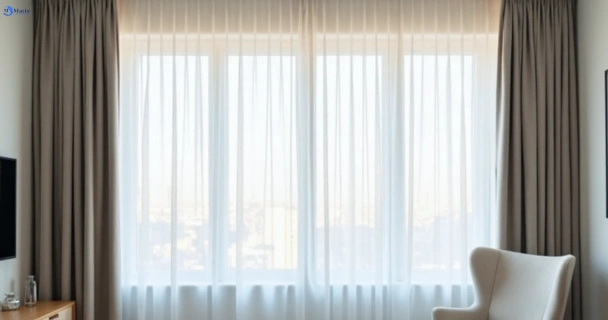 Restored vibrant drapes in darling-vic QLD after Matty Curtain Cleaning